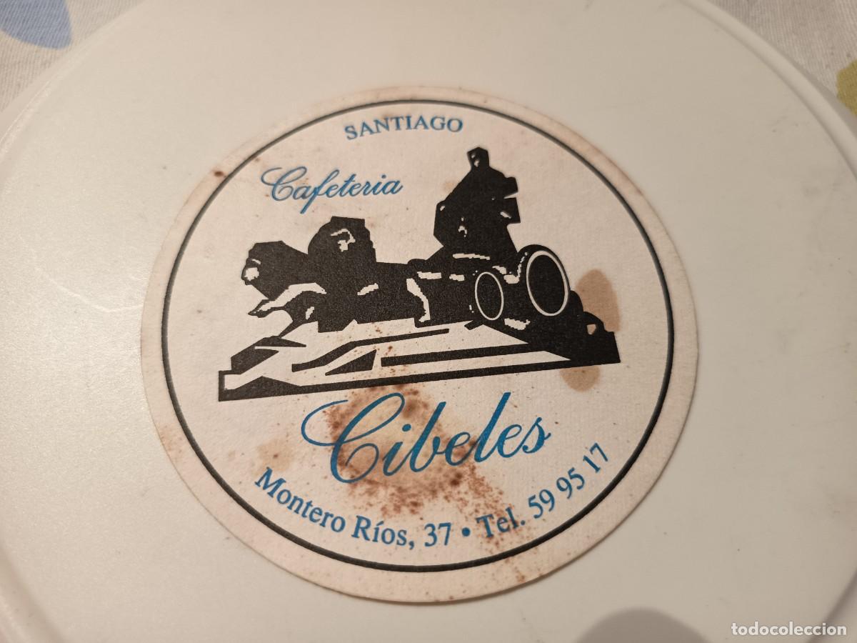 Otros Art&iacute;culos de Coleccionismo en Papel: POSAVASOS CAFETERIA CIBELES-SANTIAGO- CORU&Ntilde;A