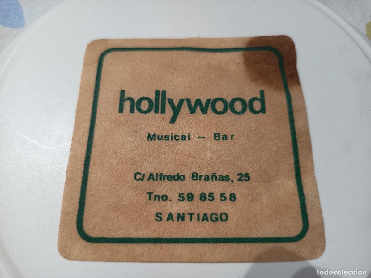 Otros Art&iacute;culos de Coleccionismo en Papel: POSAVASOS BAR MUSICAL HOLLYWOOD-SANTIAGO- CORU&Ntilde;A