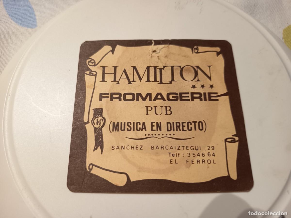 Otros Art&iacute;culos de Coleccionismo en Papel: POSAVASOS PUB HAMILTON-EL FERROL- CORU&Ntilde;A