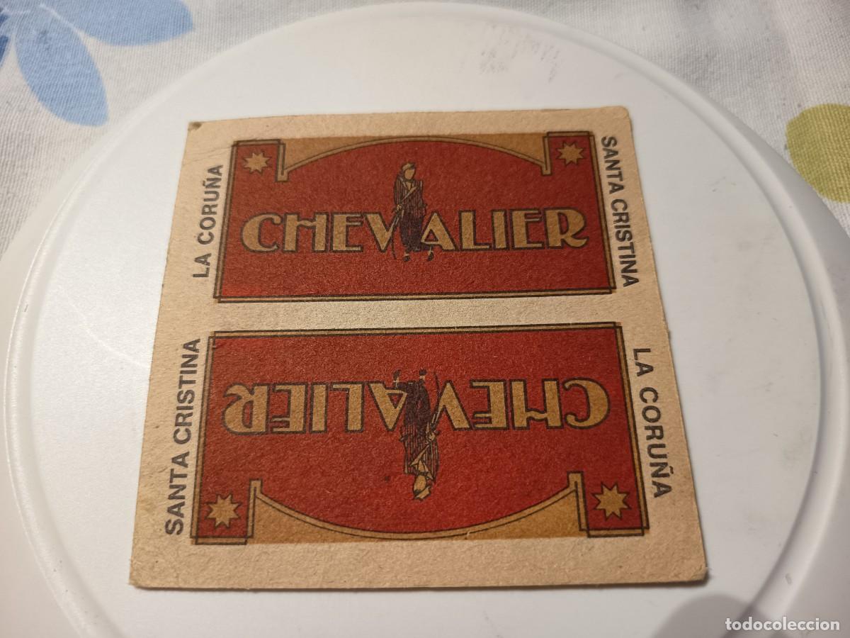 Otros Art&iacute;culos de Coleccionismo en Papel: POSAVASOS CAFETERIA CHEVALIER-SANTA CRISTINA- CORU&Ntilde;A