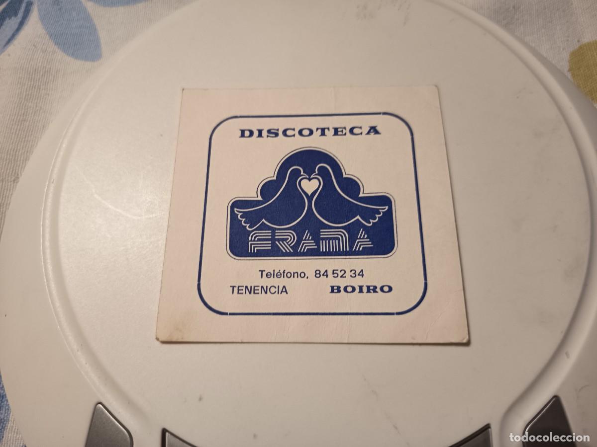 Otros Art&iacute;culos de Coleccionismo en Papel: POSAVASOS DISCOTECA FRAMA-BOIRO- CORU&Ntilde;A
