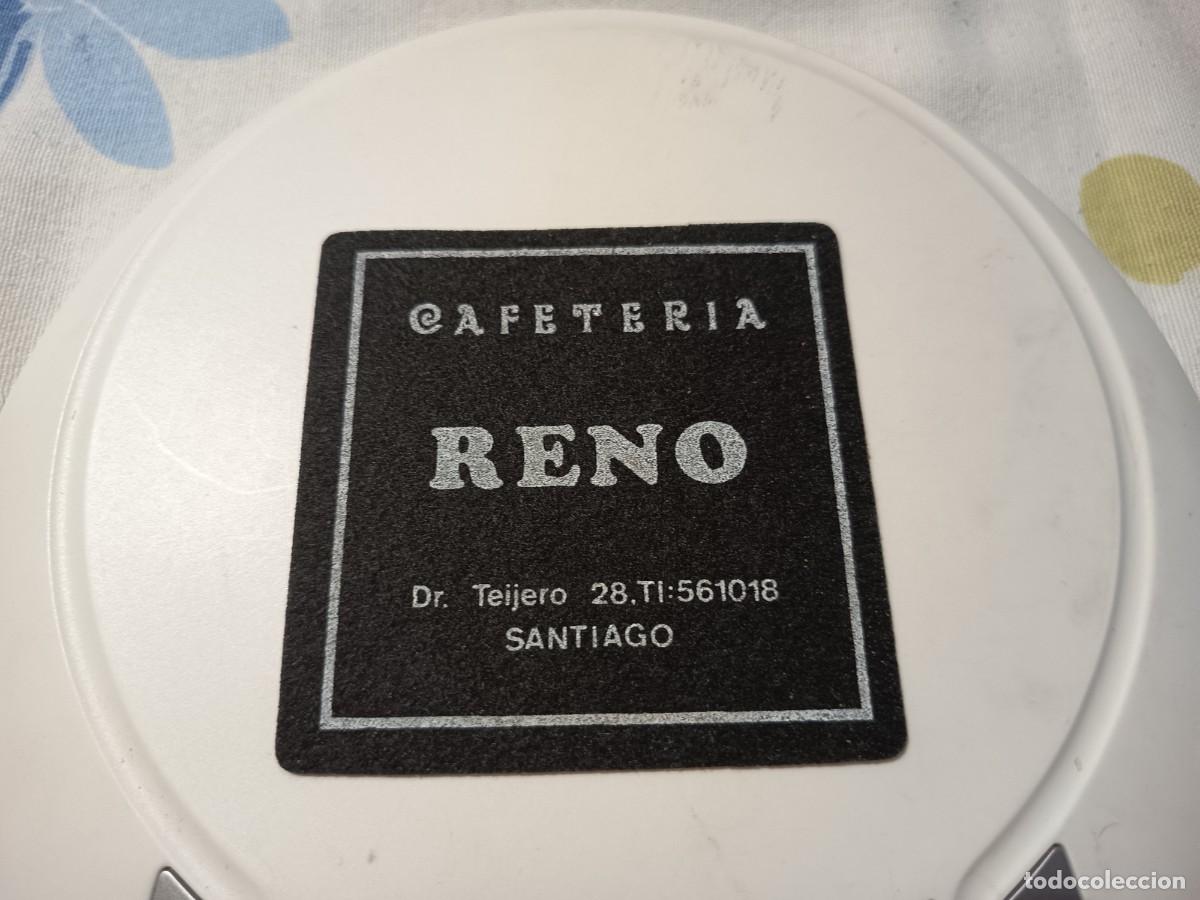 Otros Art&iacute;culos de Coleccionismo en Papel: POSAVASOS CAFETERIA RENO-SANTIAGO- CORU&Ntilde;A