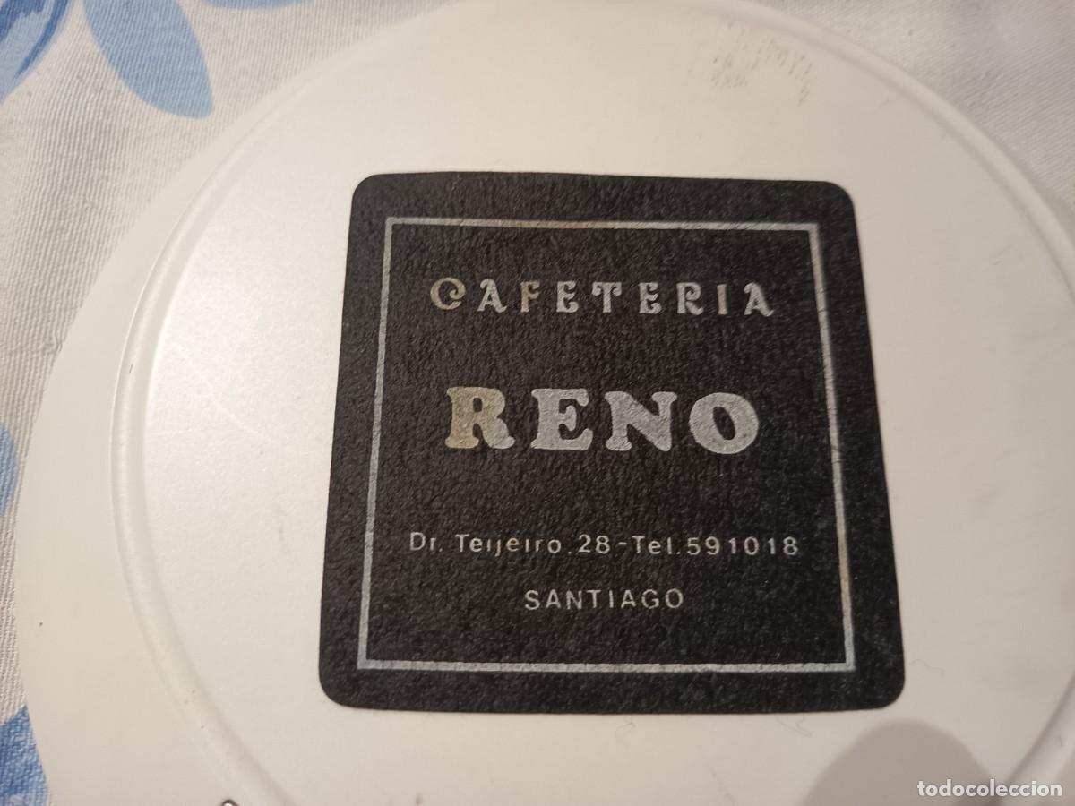 Otros Art&iacute;culos de Coleccionismo en Papel: POSAVASOS CAFETERIA RENO-SANTIAGO- CORU&Ntilde;A