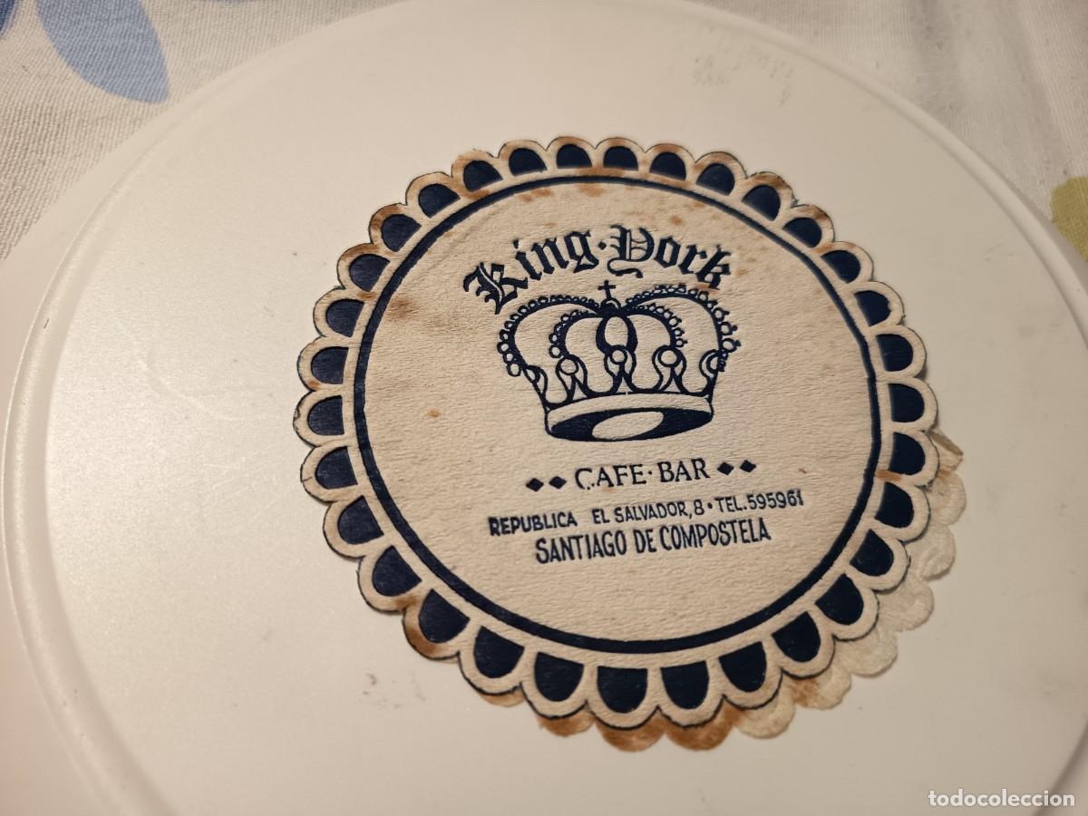Otros Art&iacute;culos de Coleccionismo en Papel: POSAVASOS CAFETERIA KING PORK-SANTIAGO- CORU&Ntilde;A