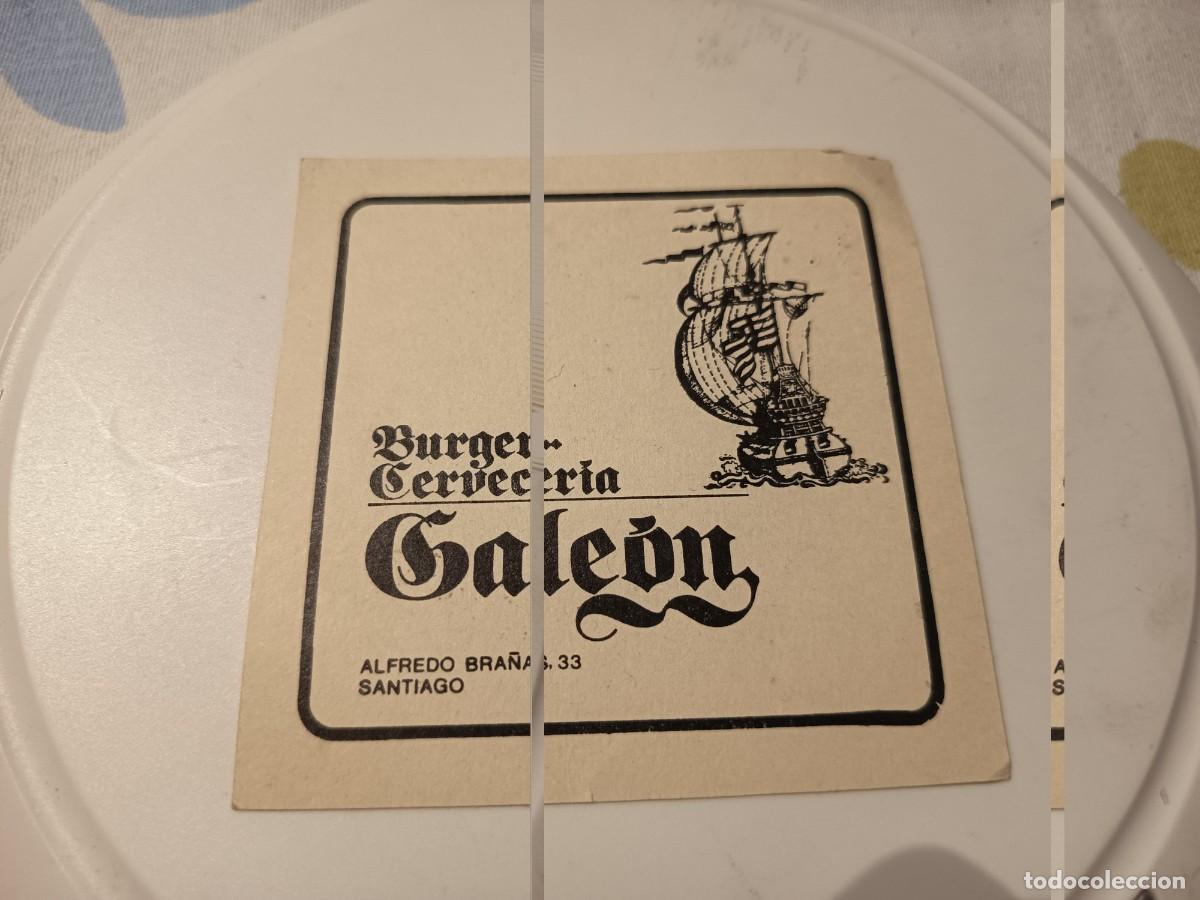 Otros Art&iacute;culos de Coleccionismo en Papel: POSAVASOS CERVECERIA GALEON-SANTIAGO- CORU&Ntilde;A