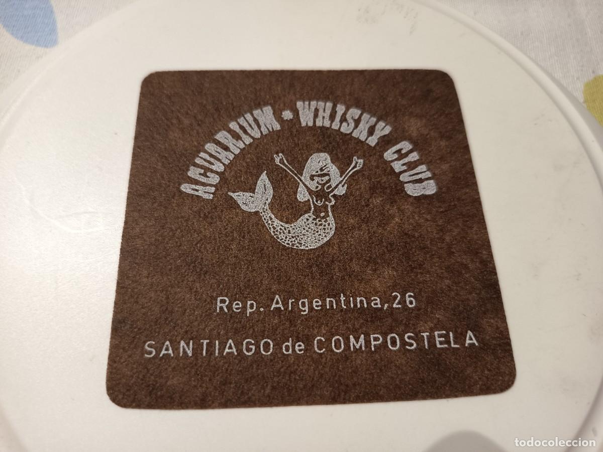 Otros Art&iacute;culos de Coleccionismo en Papel: POSAVASOS WHISKY CLUB ACUARIUM-SANTIAGO- CORU&Ntilde;A