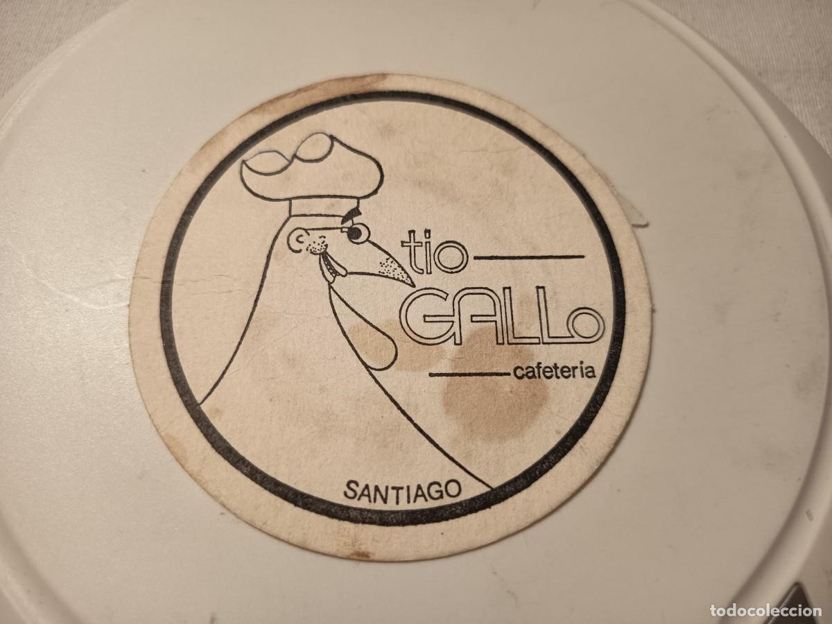 Otros Art&iacute;culos de Coleccionismo en Papel: POSAVASOS CAFETERIA TIO GALLO-SANTIAGO-CORU&Ntilde;A