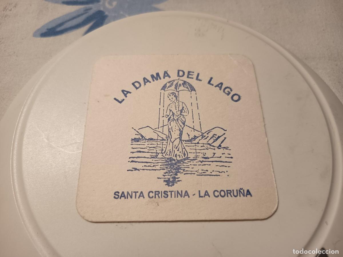 Otros Art&iacute;culos de Coleccionismo en Papel: POSAVASOS CAFETERIA LA DAMA DEL LAGO-SANTA CRISTINA-CORU&Ntilde;A