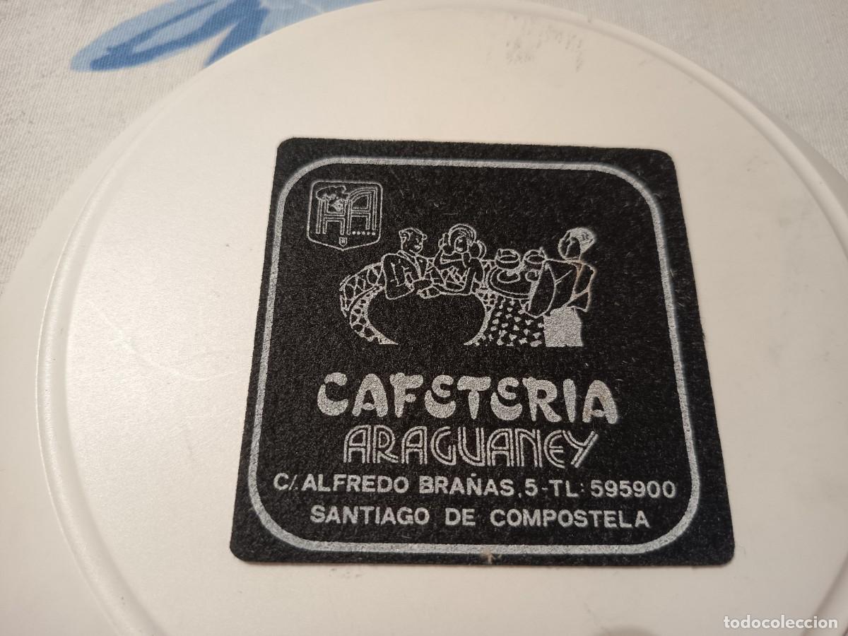 Otros art&iacute;culos de coleccionismo en papel: POSAVASOS CAFETERIA ARAGUANEY-SANTIAGO-CORU&Ntilde;A