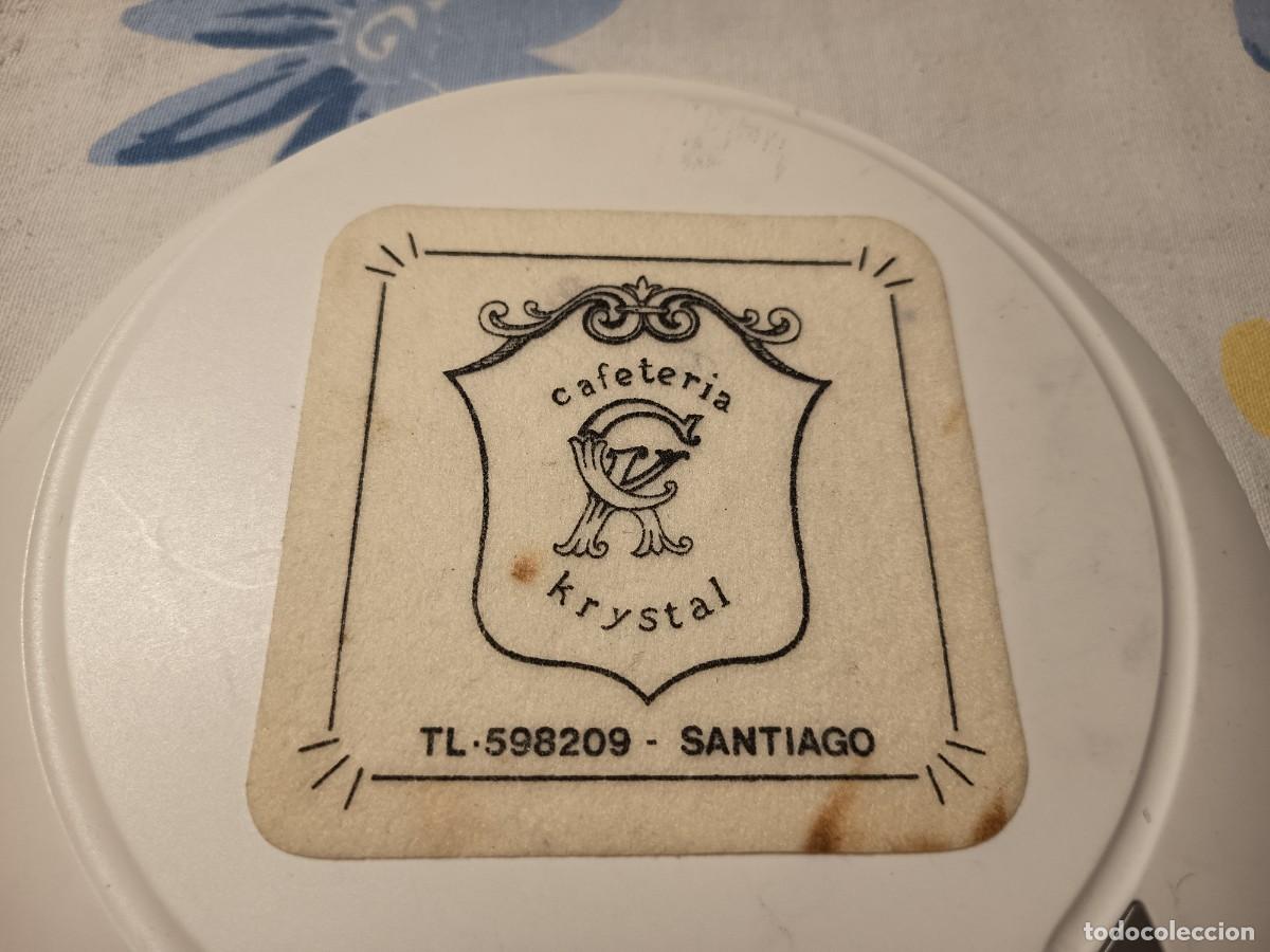 Sammelleidenschaft Andere Papierartikel: POSAVASOS CAFETERIA KRYSTAL-SANTIAGO- CORU&Ntilde;A