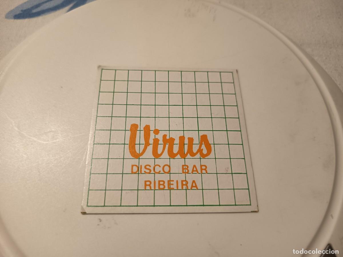 Otros Art&iacute;culos de Coleccionismo en Papel: POSAVASOS DISCO BAR VIRUS-RIBEIRA- CORU&Ntilde;A