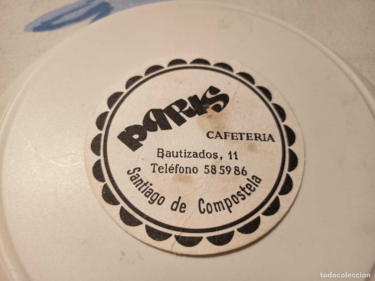 Otros Art&iacute;culos de Coleccionismo en Papel: POSAVASOS CAFETERIA PARIS-SANTIAGO- CORU&Ntilde;A