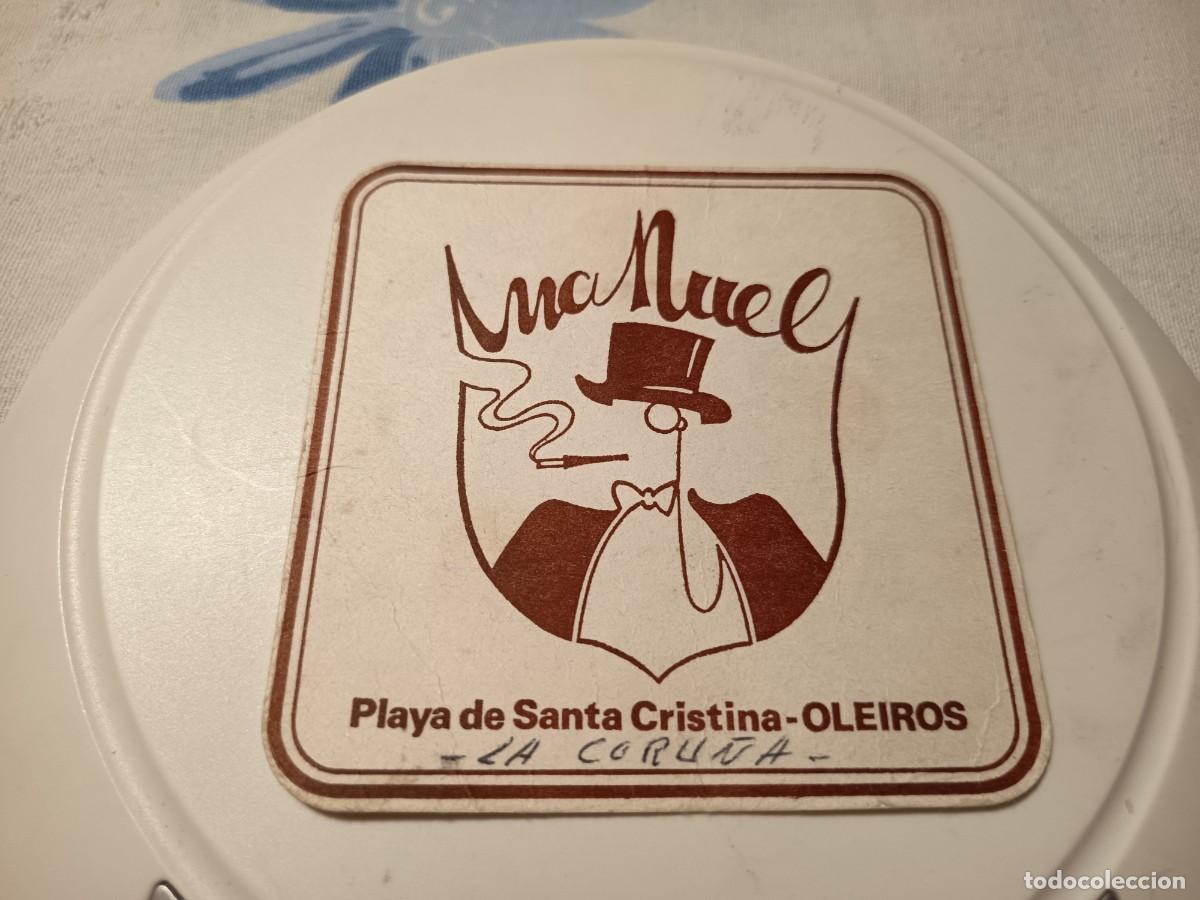 Collectionnisme Papier divers: POSAVASOS PUB MANUEL-SANTA CRISTINA-OLEIROS- CORU&Ntilde;A