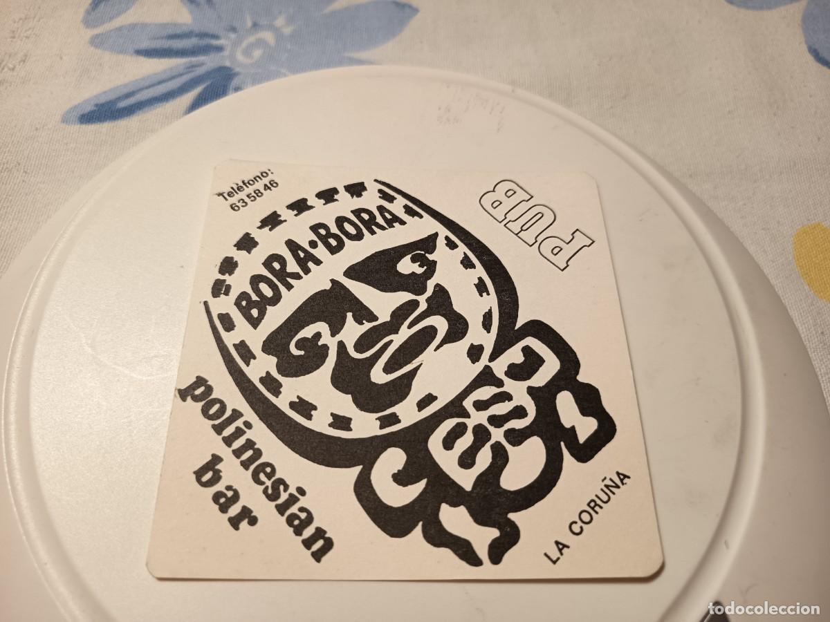 Collectionnisme Papier divers: POSAVASOS BAR POLINESIO BORA BORA-LA CORU&Ntilde;A