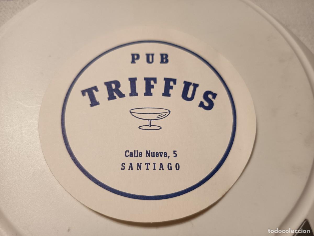 Collectionnisme Papier divers: POSAVASOS PUB TRIFFUS-SANTIAGO- CORU&Ntilde;A