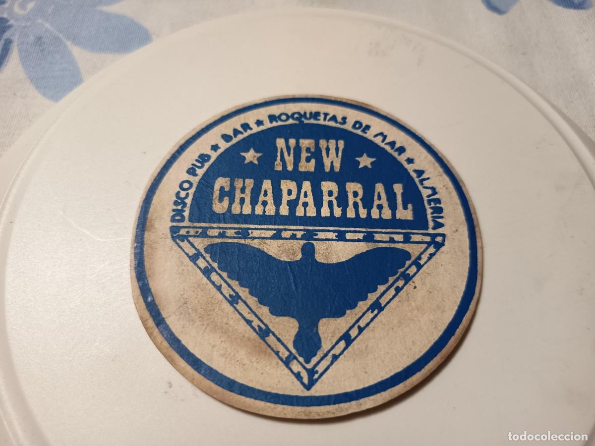 Otros Art&iacute;culos de Coleccionismo en Papel: POSAVASOS DISCO PUB NEW CHAPARRAL-ROQUETAS DE MAR-ALMERIA