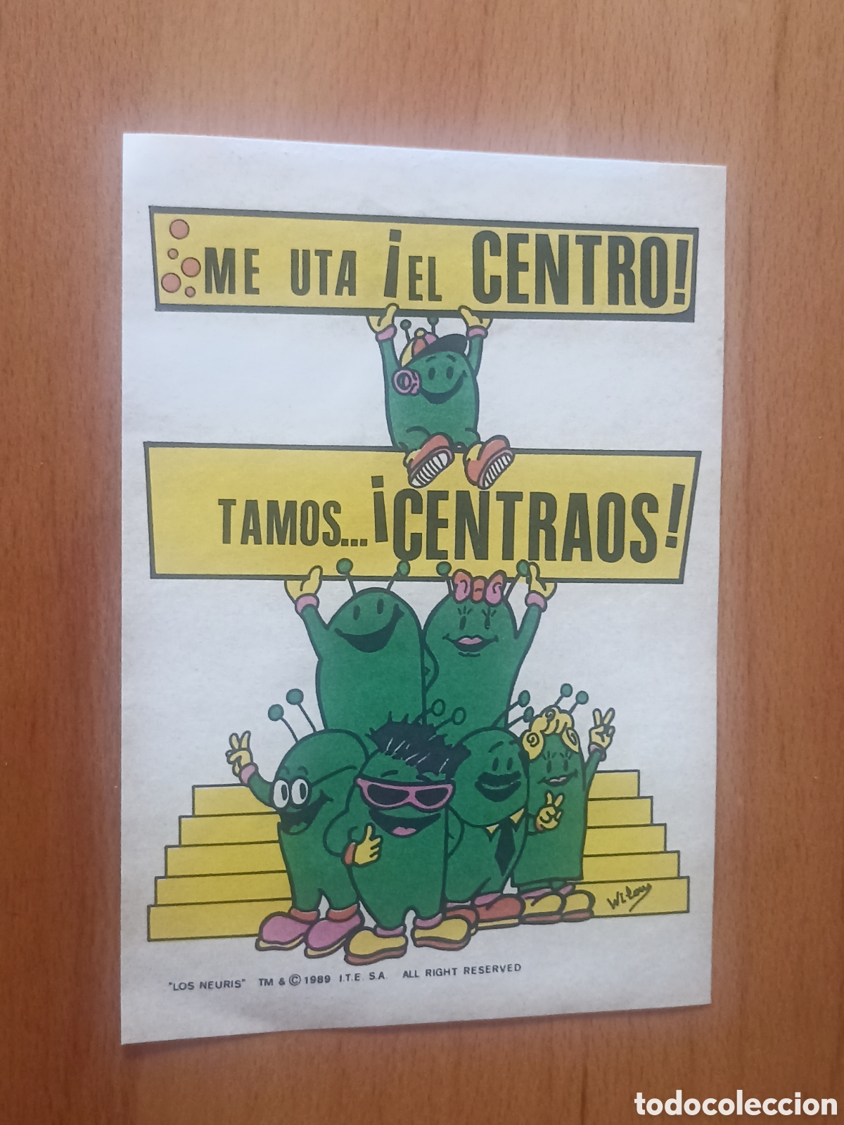 Paper Collecting Others: Octavilla CDS (Centro democr&aacute;tico y social) Los Neuris Me uta El centro Tamos centraos 1989