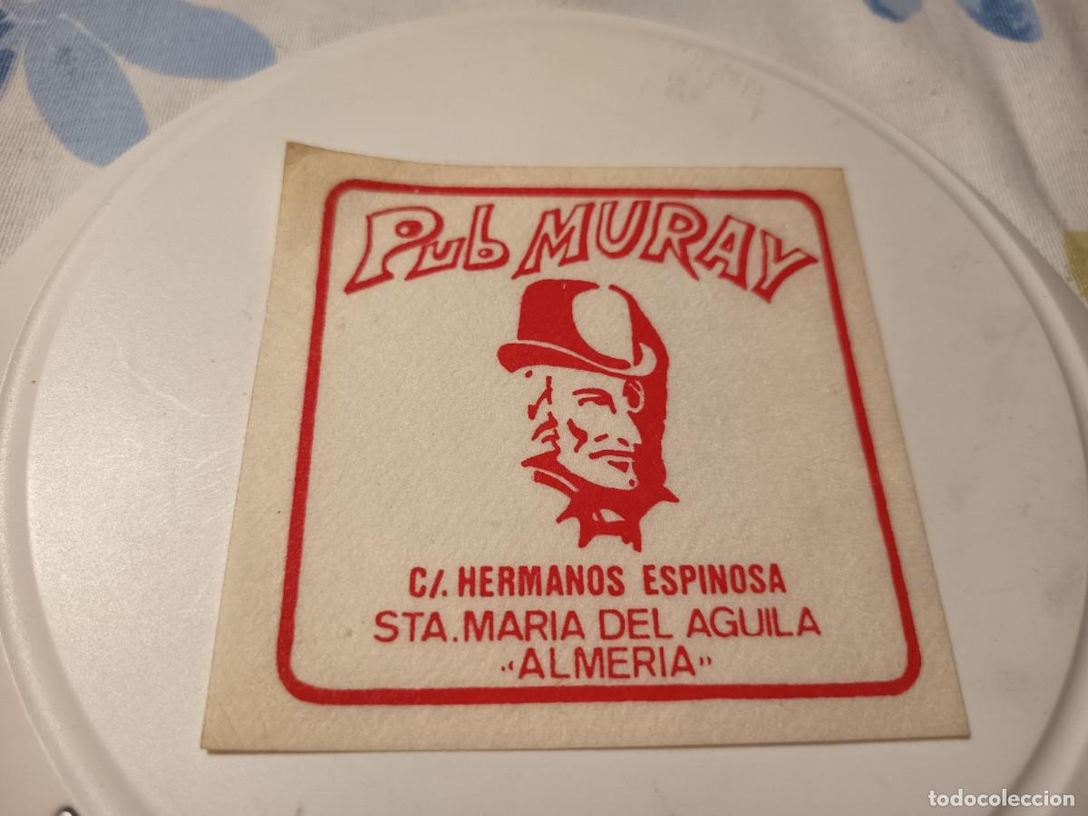 Sammelleidenschaft Andere Papierartikel: POSAVASOS PUB MURAY-SANTA MARIA DEL AGUILA-ALMERIA