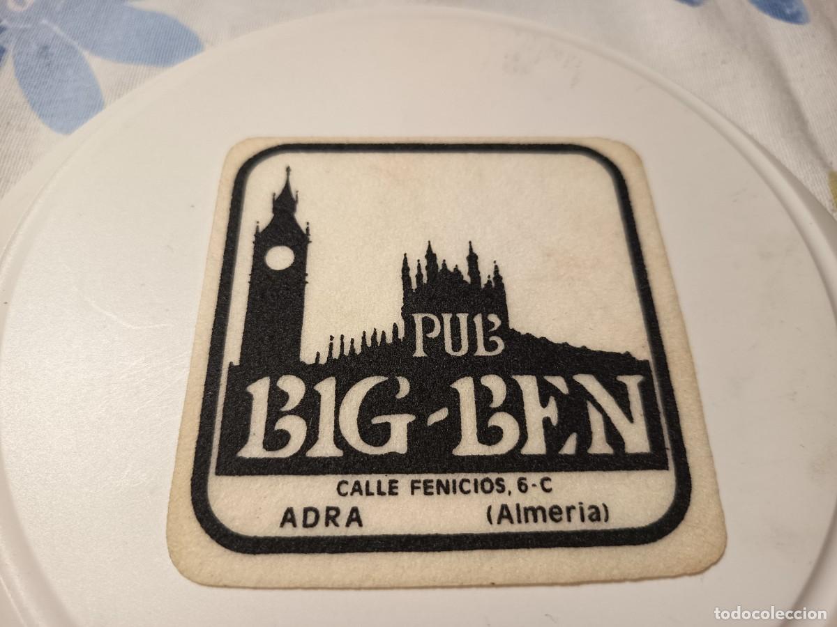 Collectionnisme Papier divers: POSAVASOS PUB BIG BEN-ADRA- ALMERIA