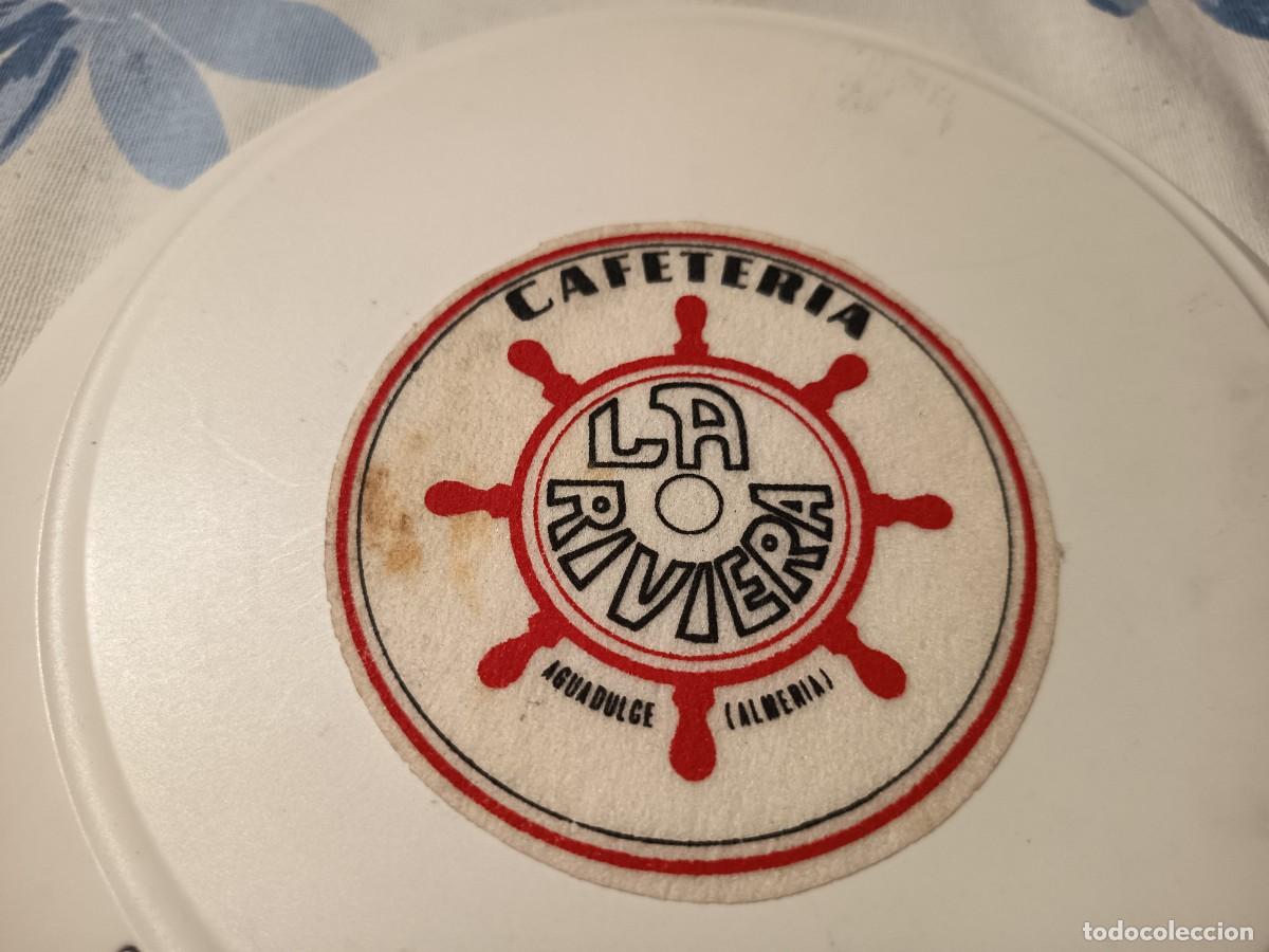Otros Art&iacute;culos de Coleccionismo en Papel: POSAVASOS CAFETERIA LA RIVIERA-AGUADULCE- ALMERIA