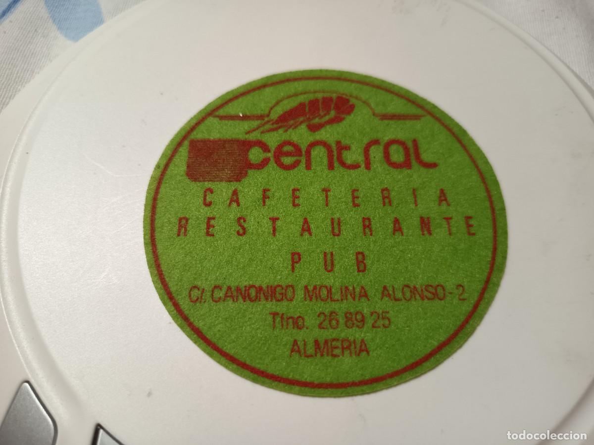 Otros Art&iacute;culos de Coleccionismo en Papel: POSAVASOS CAFETERIA PUB CENTRAL- ALMERIA