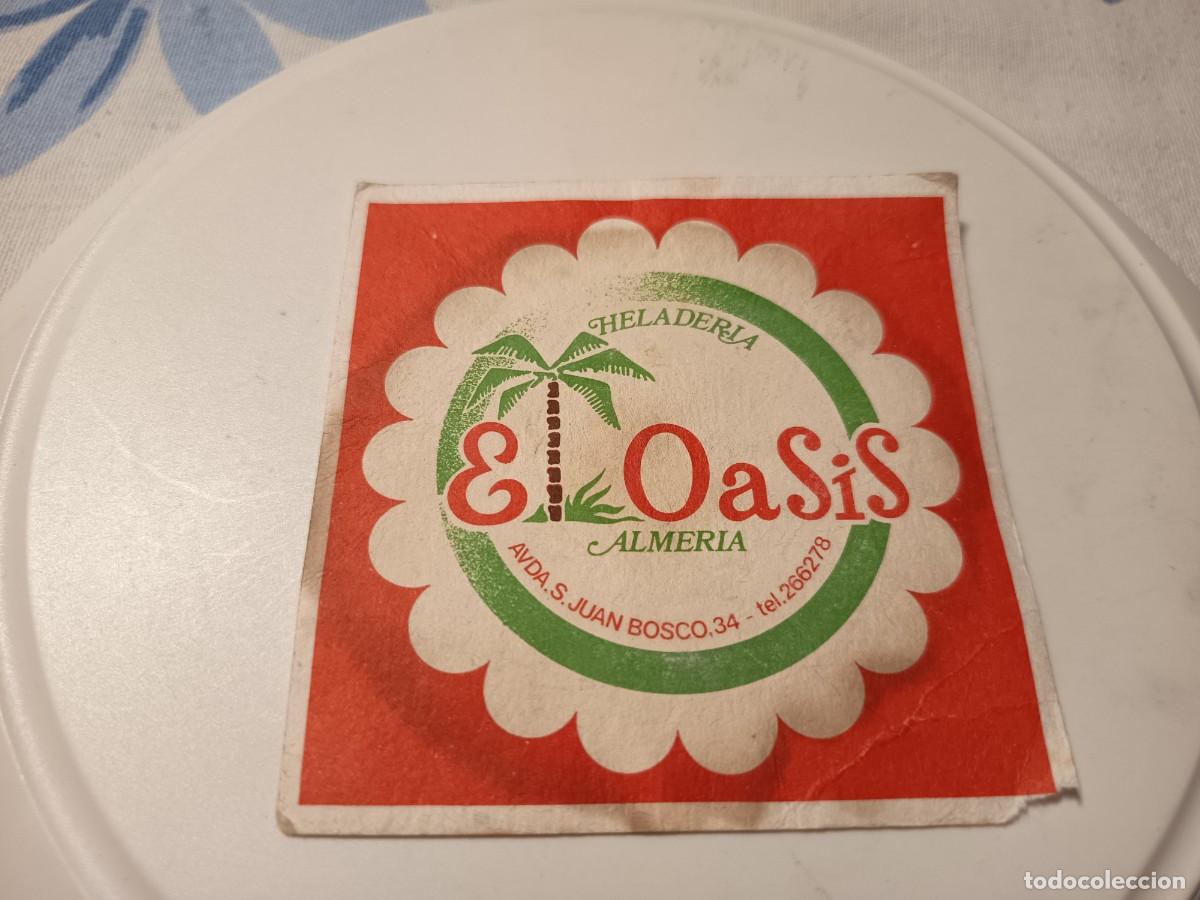 Otros Art&iacute;culos de Coleccionismo en Papel: POSAVASOS HALADERIA EL OASIS- ALMERIA