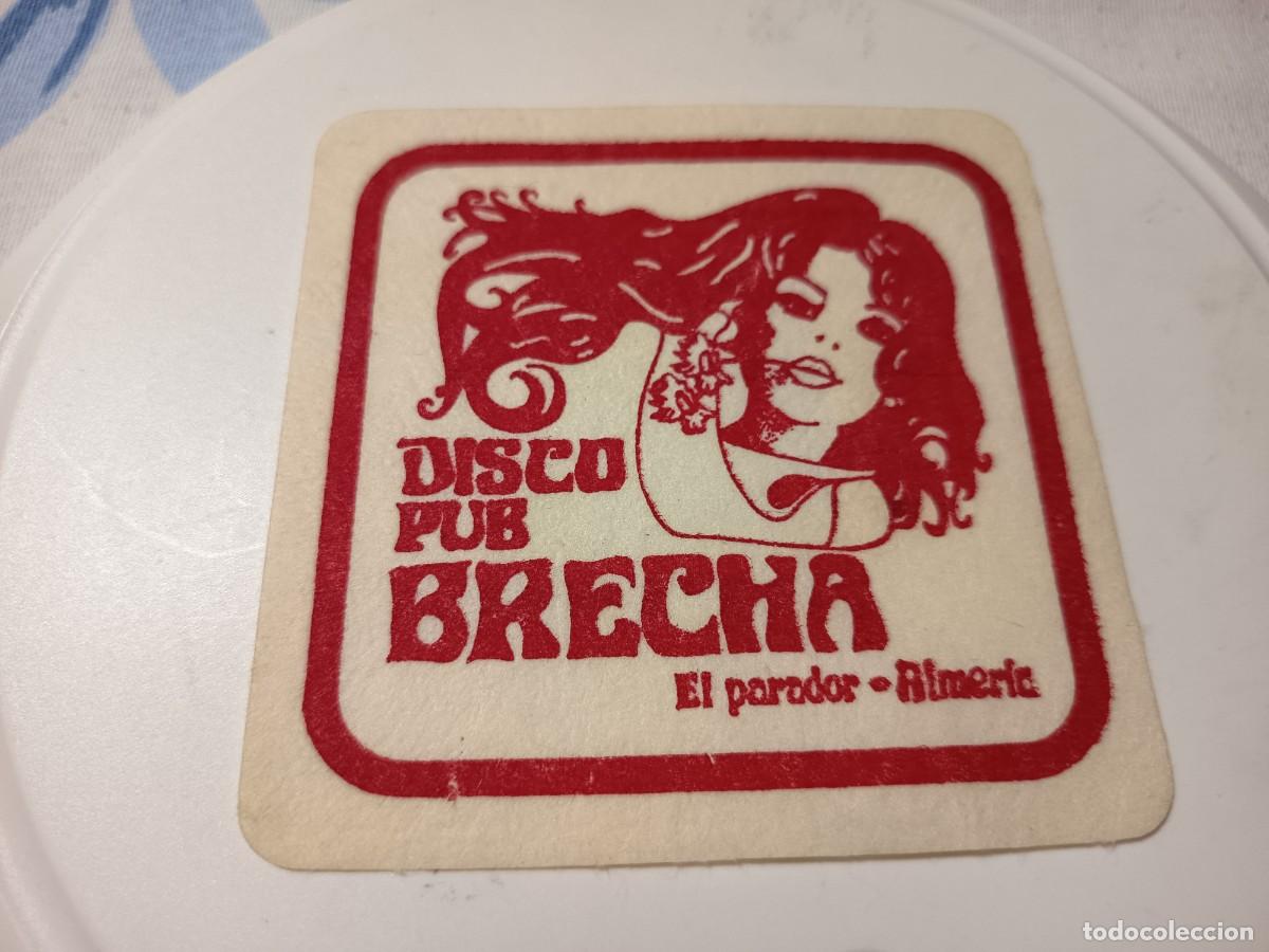 Otros Art&iacute;culos de Coleccionismo en Papel: POSAVASOS DISCO PUB BRECHA-EL PARADOR- ALMERIA
