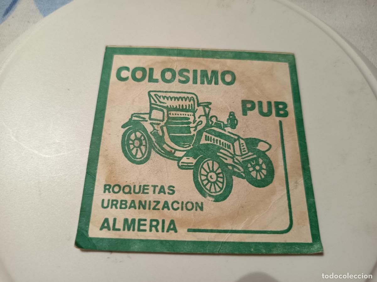 Otros Art&iacute;culos de Coleccionismo en Papel: POSAVASOS PUB COLOSIMO-ALMERIA