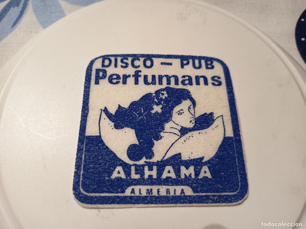 Otros Art&iacute;culos de Coleccionismo en Papel: POSAVASOS DISCO PUB PERFUMANS-ALHAMA-ALMERIA
