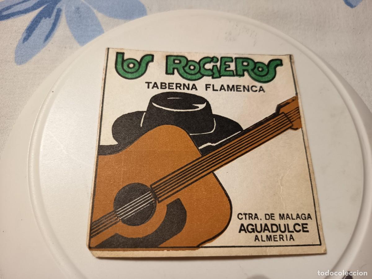 Otros Art&iacute;culos de Coleccionismo en Papel: POSAVASOS TABERNA FLAMENCA LOS ROCIEROS-AGUADULCE-ALMERIA