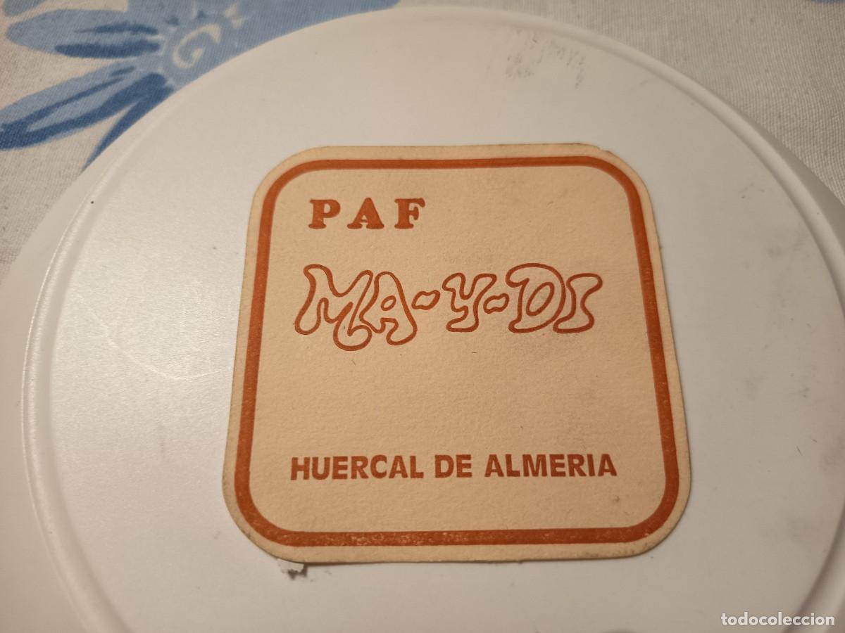 Otros Art&iacute;culos de Coleccionismo en Papel: POSAVASOS PUB MA Y DI-HUERCAL DE ALMERIA-ALMERIA