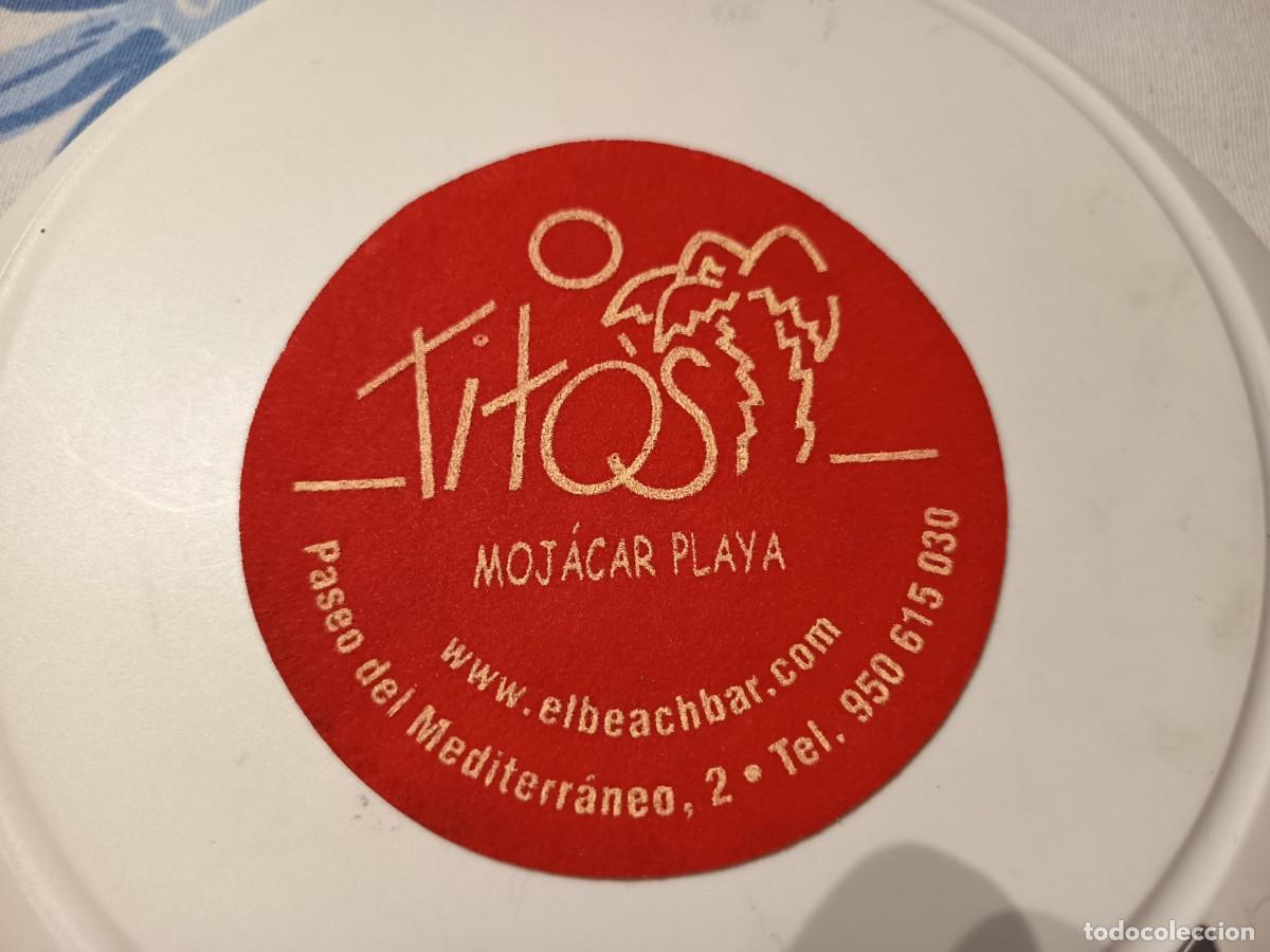 Otros Art&iacute;culos de Coleccionismo en Papel: POSAVASOS DISCO TITOS-MOJACAR-ALMERIA