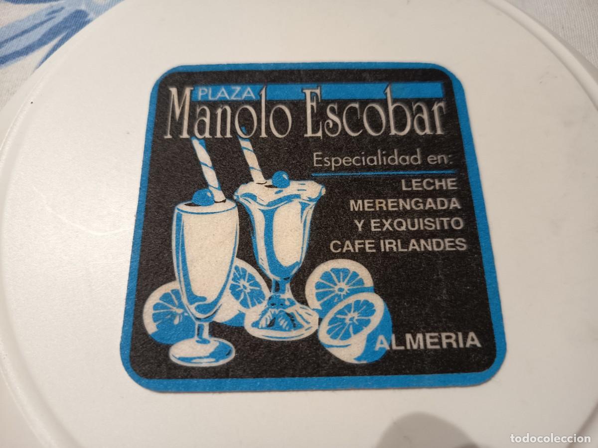 Otros Art&iacute;culos de Coleccionismo en Papel: POSAVASOS PLAZA MANOLO ESCOBAR-ALMERIA