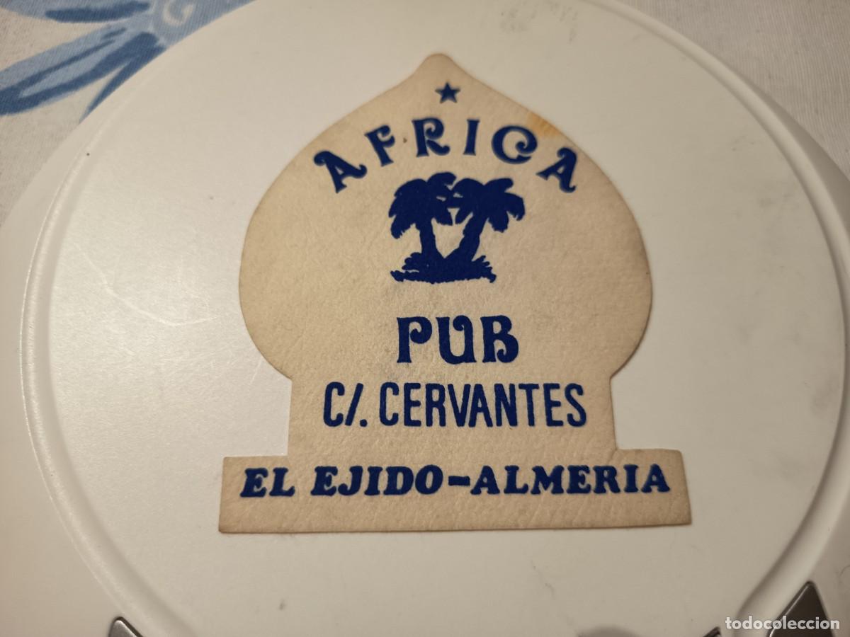 Otros Art&iacute;culos de Coleccionismo en Papel: POSAVASOS PUB AFRICA-EL EJIDO-ALMERIA