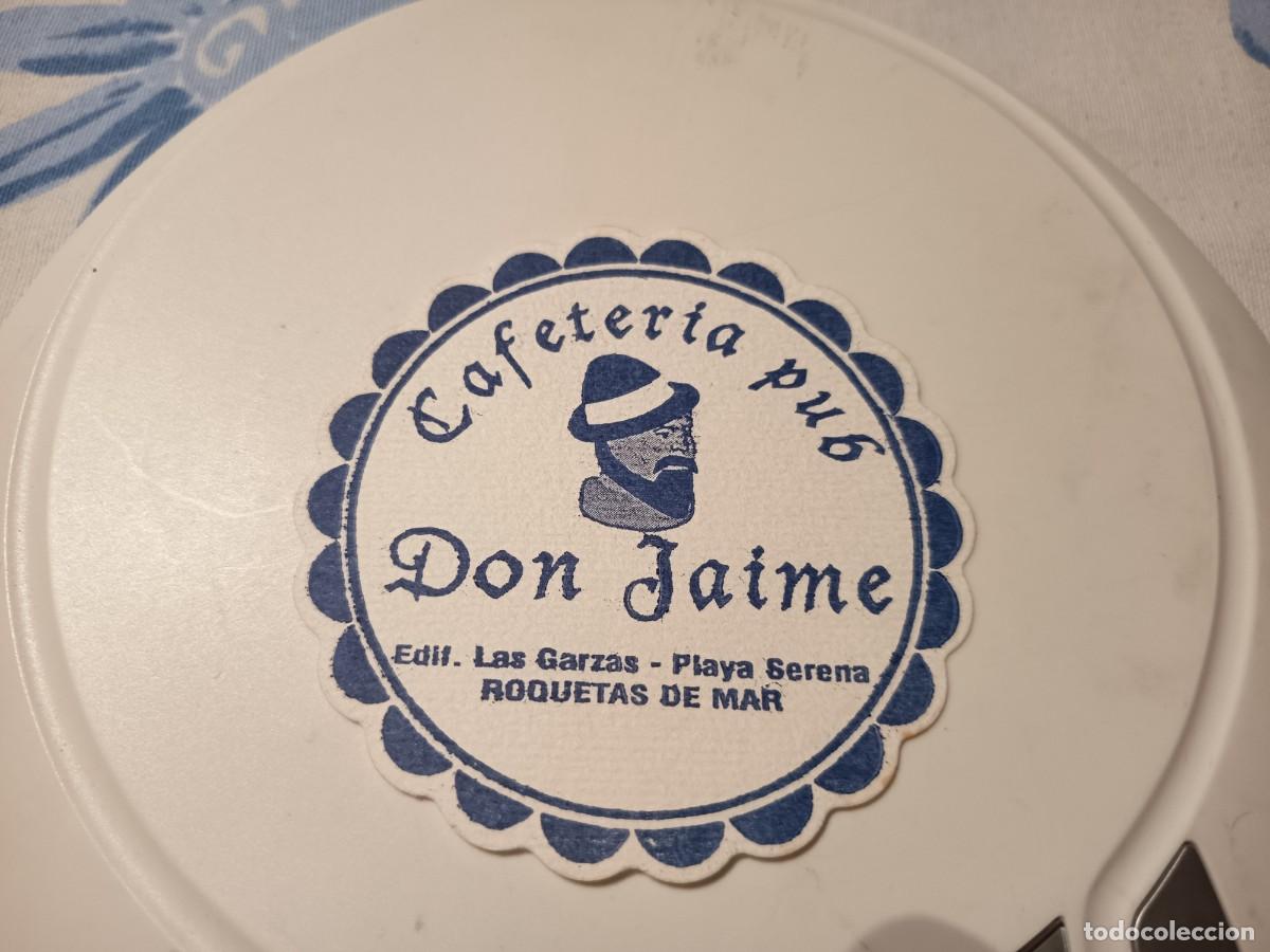 Otros Art&iacute;culos de Coleccionismo en Papel: POSAVASOS CAFETERIA DON JAIME-ROQUETAS DE MAR-ALMERIA
