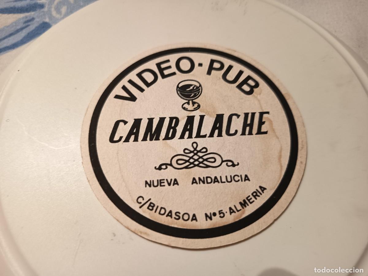 Otros Art&iacute;culos de Coleccionismo en Papel: POSAVASOS VIDEO PUB CAMBALACHE-NUEVA ANDALUCIA-ALMERIA
