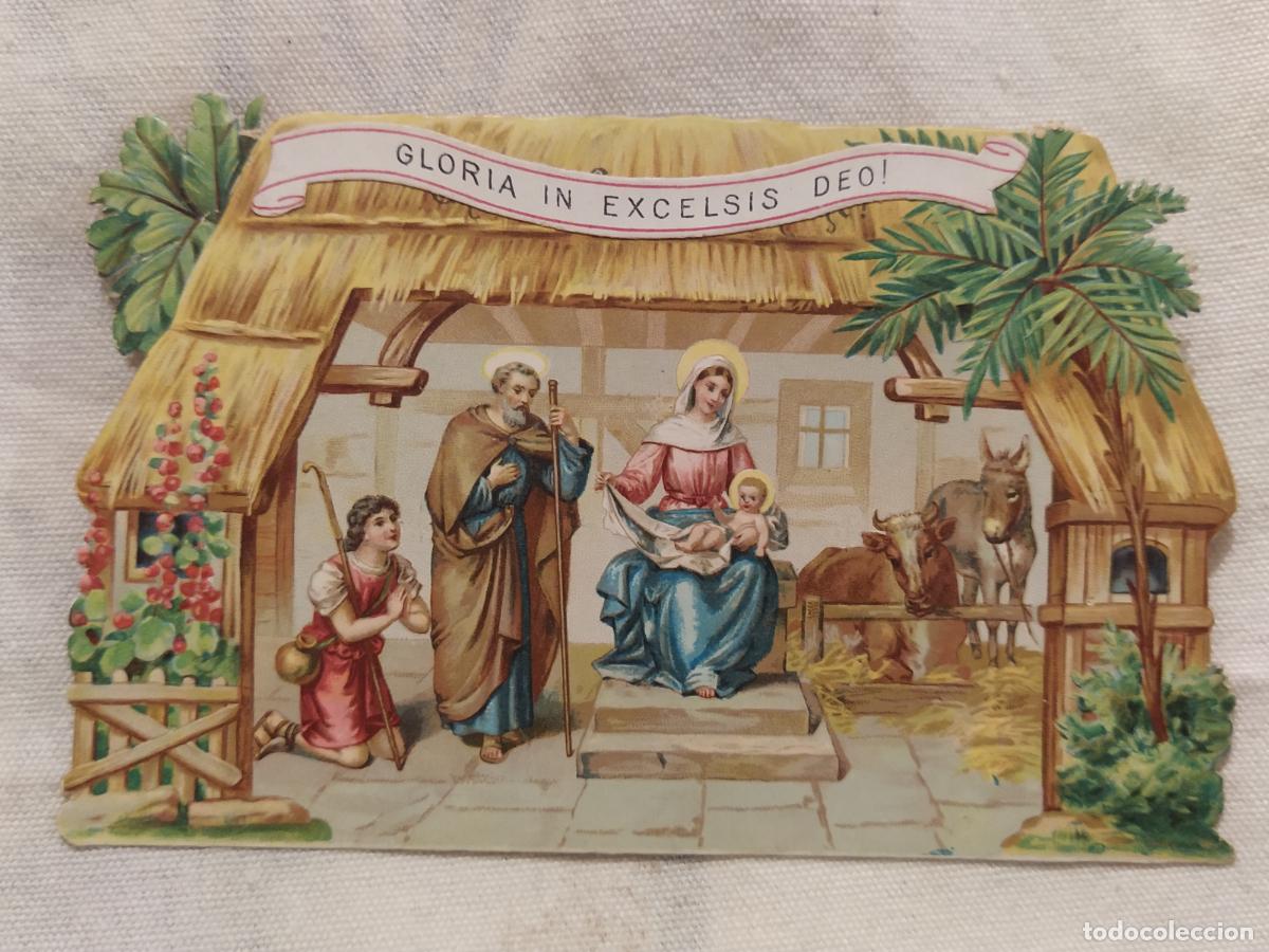 Outros artigos de papel: BELEN ANTIGUO TROQUELADO -VER FOTOS-(116.140)