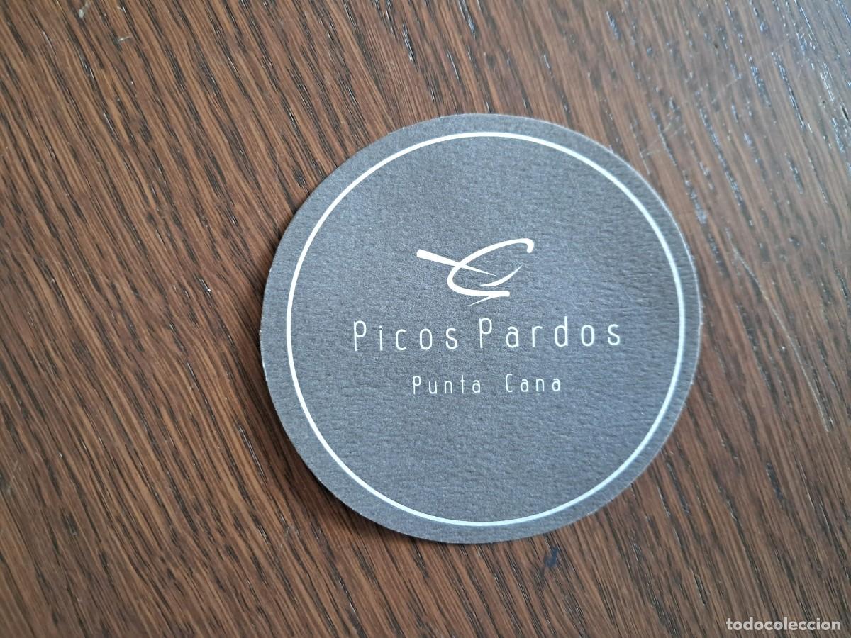 Otros Art&iacute;culos de Coleccionismo en Papel: posavasos de publicidad, restaurante picos pardos, Punta Cana. Rep&uacute;blica Dominicana.