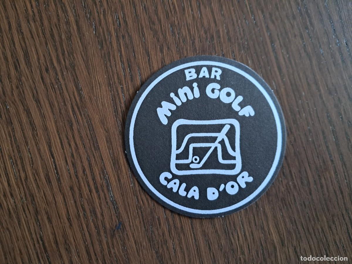 Otros Art&iacute;culos de Coleccionismo en Papel: posavasos de publicidad, bar mini golf, Cala D'Or, Mallorca.
