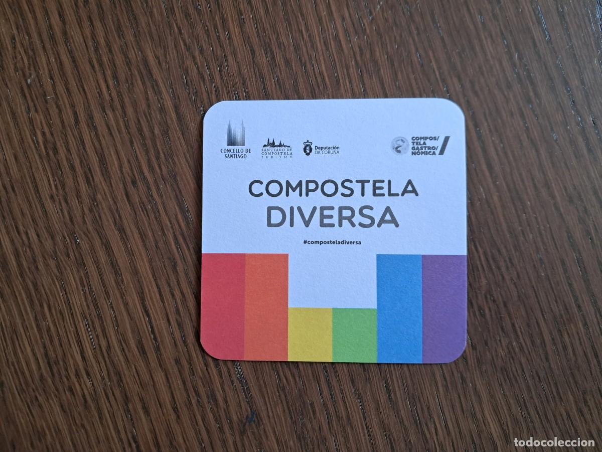 Otros Art&iacute;culos de Coleccionismo en Papel: posavasos de publicidad, Compostela diversa, Santiago de Compostela.