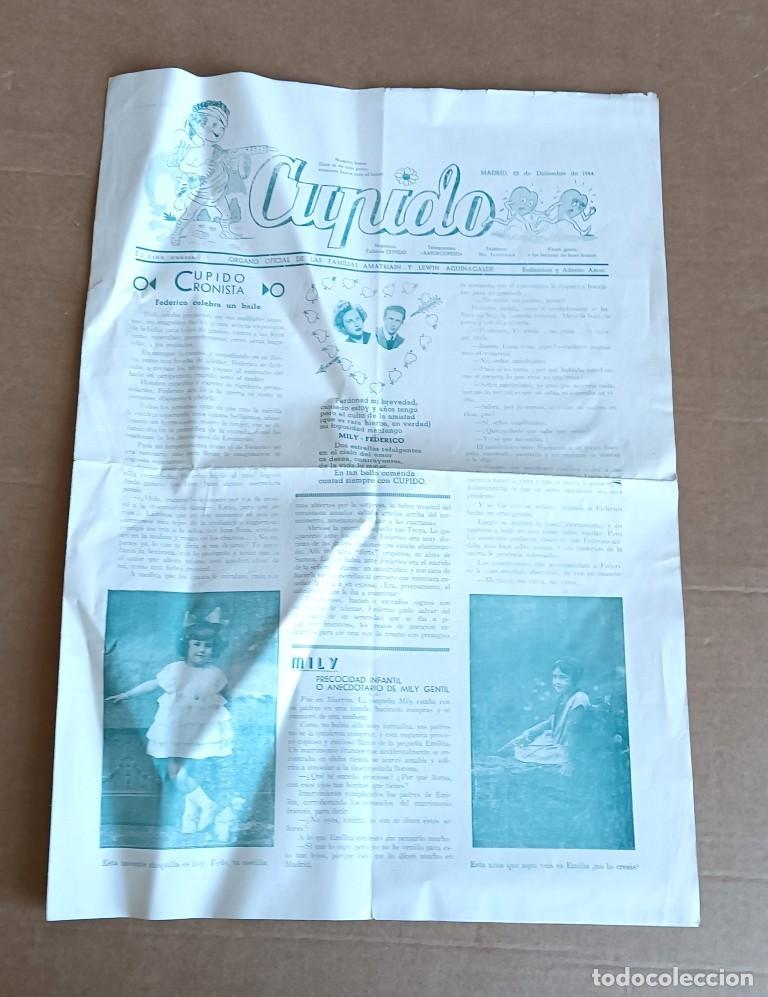 Otros Art&iacute;culos de Coleccionismo en Papel: CUPIDO - Madrid 25 diciembre 1944