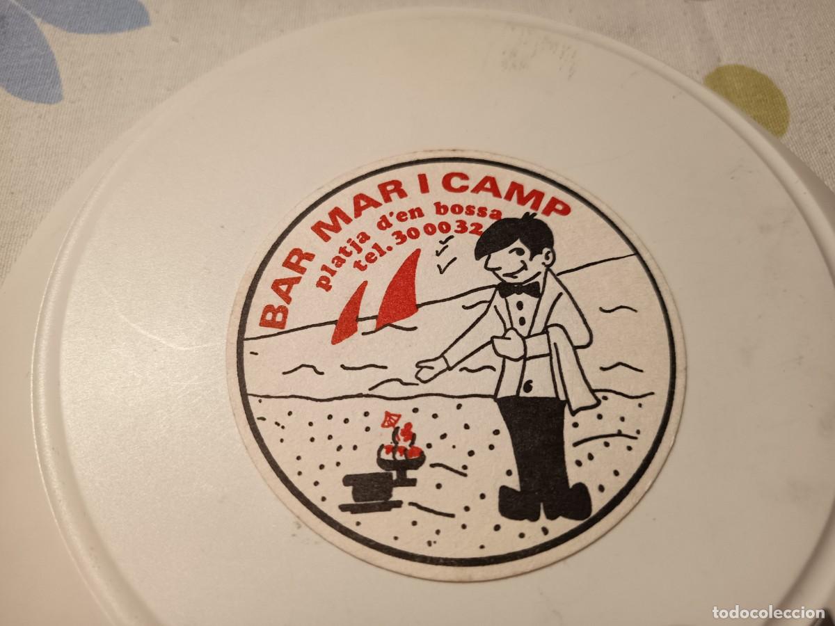 Altri oggetti di carta: POSAVASOS BAR MAR I CAMP-PLATJA DE BOSSA-IBIZA-BALEARES