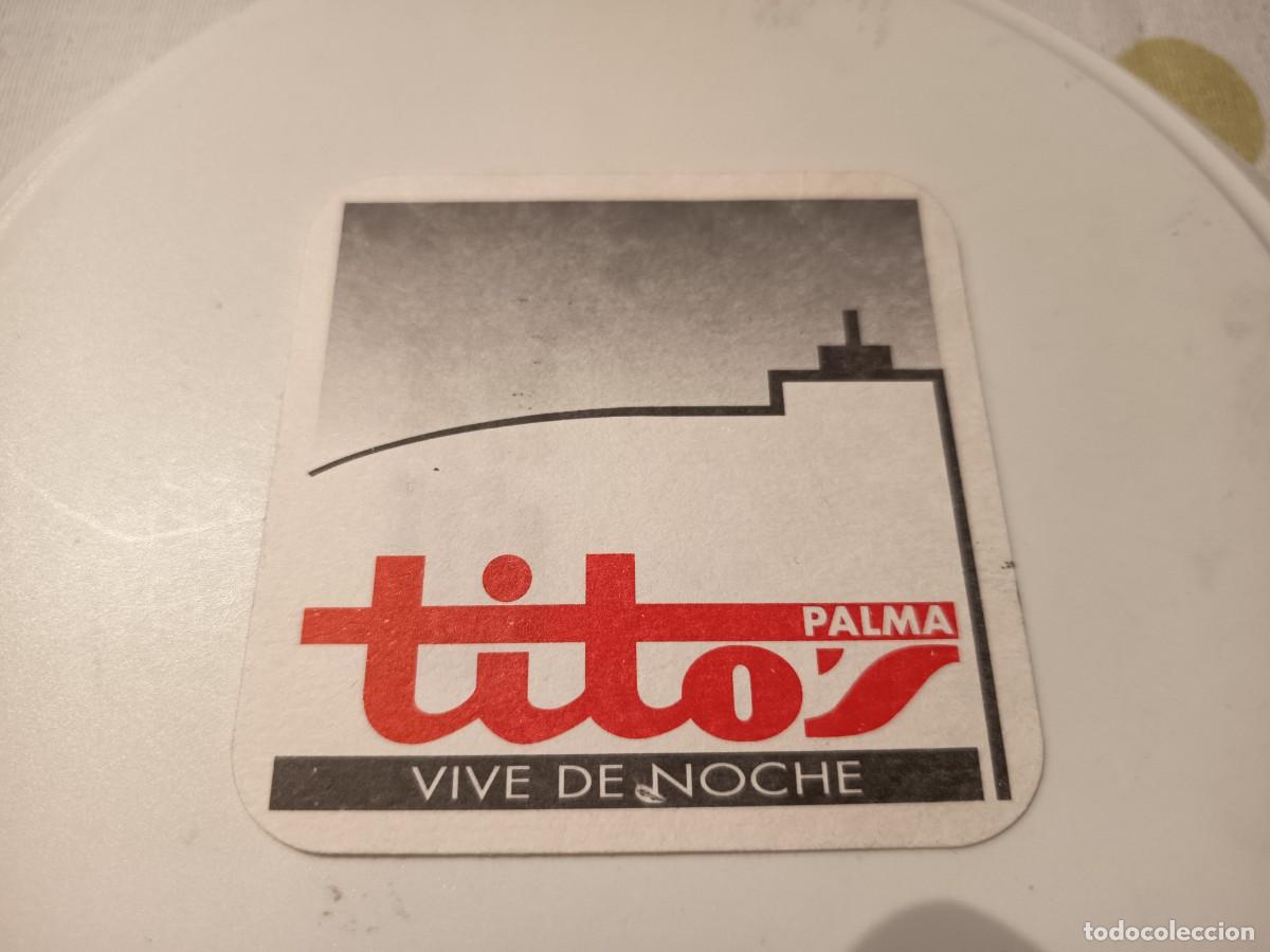 Altri oggetti di carta: POSAVASOS DISCOTECA TITOS-PALMA-BALEARES