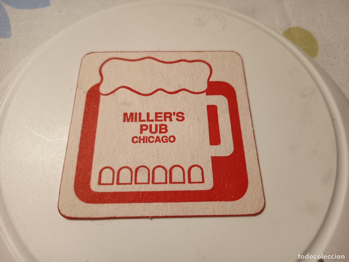 Otros Art&iacute;culos de Coleccionismo en Papel: POSAVASOS PUB MILLER'S-CHICAGO-USA