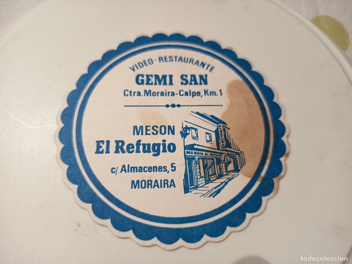 Paper Collecting Others: POSAVASOS MESON EL REFUGIO-MORAIRA-ALICANTE