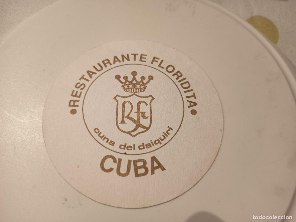 Altri oggetti di carta: POSAVASOS RESTAURANTE FLORIDITA-CUBA