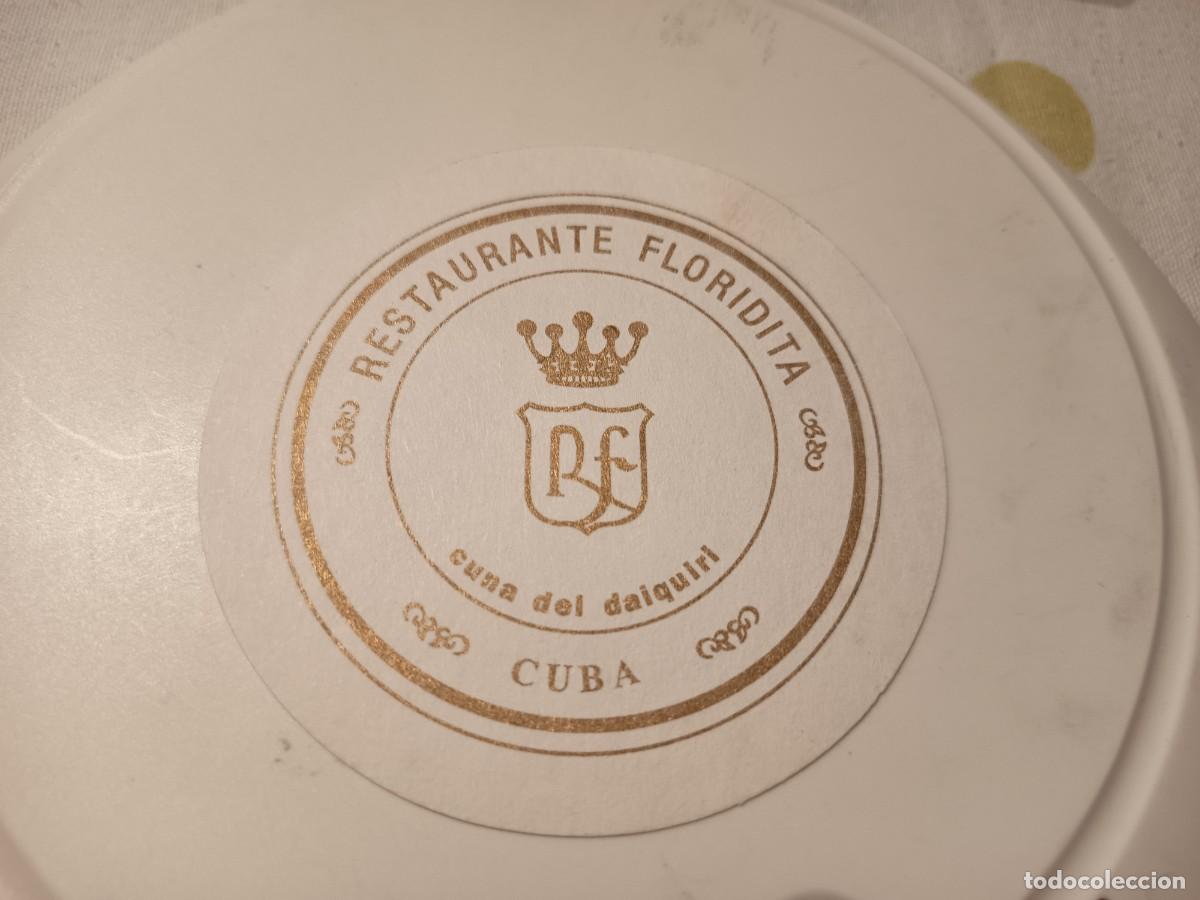 Altri oggetti di carta: POSAVASOS RESTAURANTE FLORIDITA-CUBA