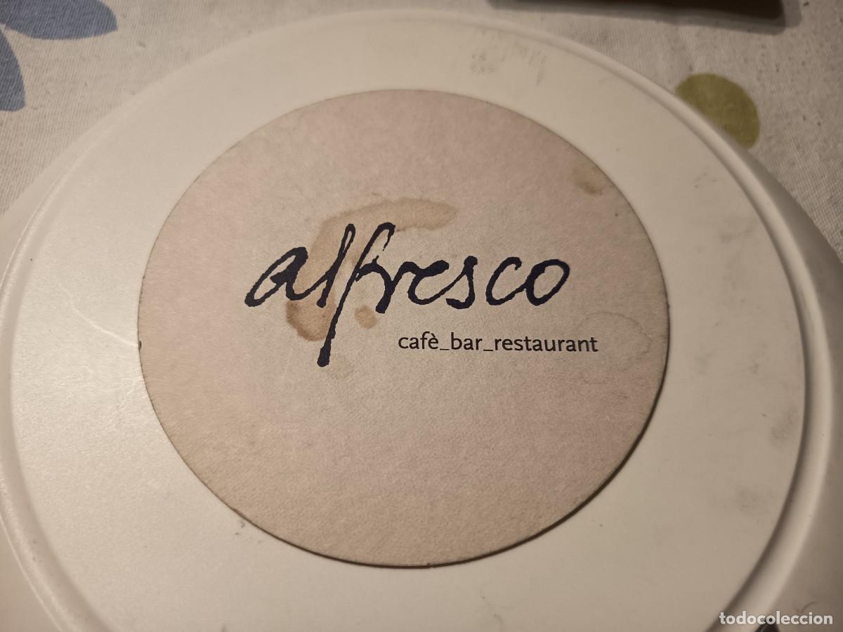 Altri oggetti di carta: POSAVASOS CAFE BAR ALFRESCO-SITGES-BARCELONA