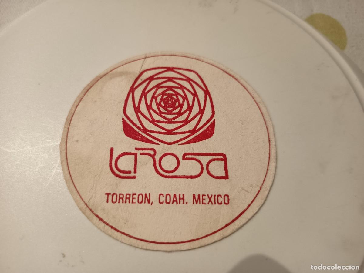 Otros Art&iacute;culos de Coleccionismo en Papel: POSAVASOS RESTAURANTE LA ROSA-MEXICO