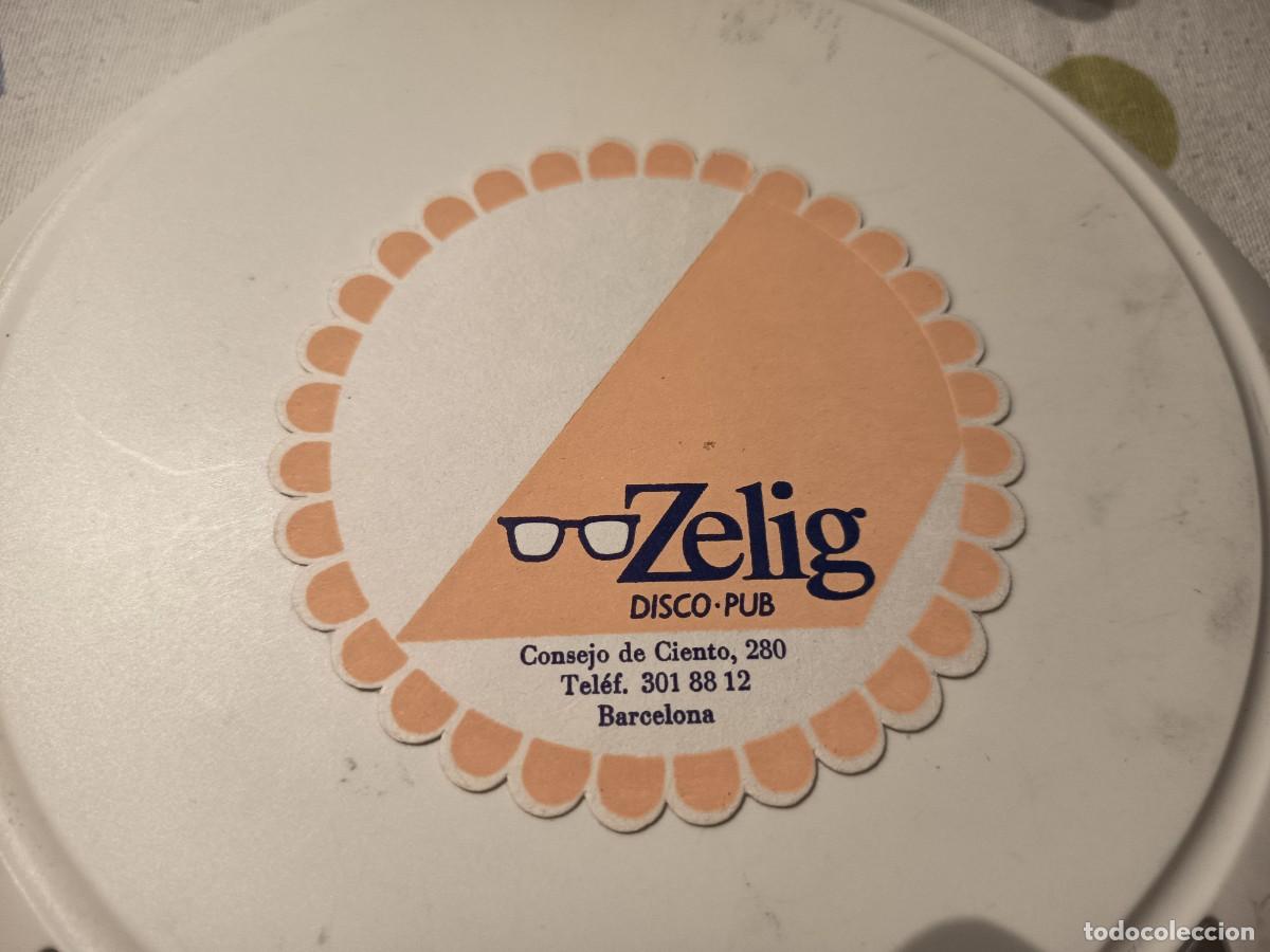 Otros Art&iacute;culos de Coleccionismo en Papel: POSAVASOS DISCO PUB ZELIG-BARCELONA